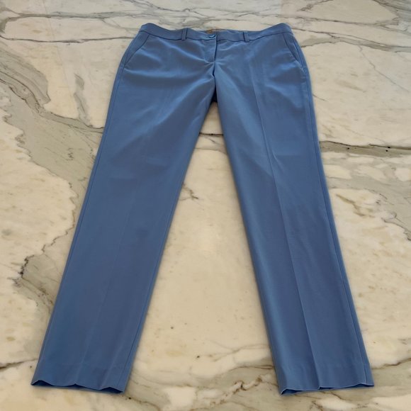 MICHAEL KORS COLLECTION BLUE TROUSERS SIZE 8 NWTS!